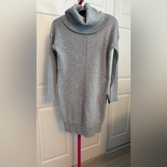Lulus Tea Reader Light Grey Sweater Dress - Picture 8 of 12
